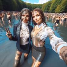 carlosstf33: Dancing in mud and water