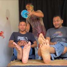 RevSlymsford: Bryan's Feet Tickling and Slime Revenge On Mark and Martin