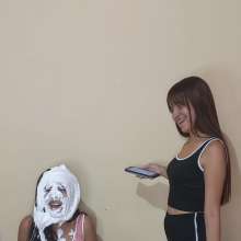 RevSlymsford: Carly + Patricia: Spelling Bee Pie Forfeits: Fun Playful Wam