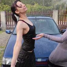Get Your Snaps: Car wash video from Mina and Sarah
