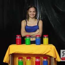 Ready2Wam Studio: Colorful Bottles Challenge: Diana
