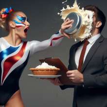 Girl Pies Guy Fan: Pleasantly surprised with AI
