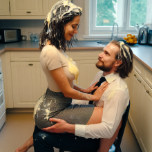 schneider: Custard Couple fun