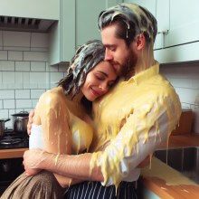schneider: Custard Couple fun