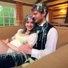 schneider: Custard Couple fun