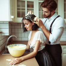 schneider: Custard Couple fun