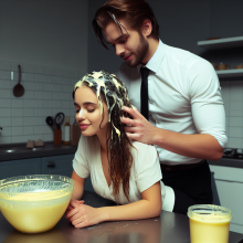 schneider: Custard Couple fun