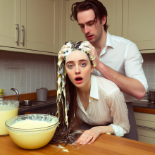 schneider: Custard Couple fun