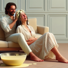 schneider: Custard Couple fun