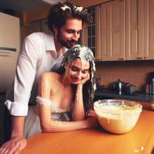 schneider: Custard Couple fun