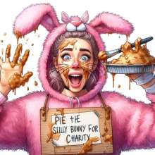 Aero__: Bunny costume pies