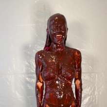 Slimed Models: Eliza Turned Into Human Chocolate Fountain