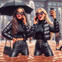 Rainman_666: cartoon, painted illustrations give even more volume?