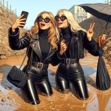 Rainman_666: cartoon, painted illustrations give even more volume?