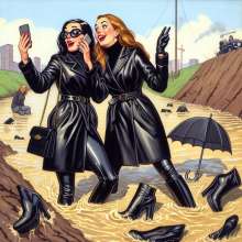 Rainman_666: cartoon, painted illustrations give even more volume?