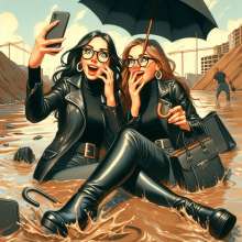 Rainman_666: cartoon, painted illustrations give even more volume?