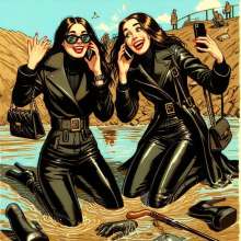 Rainman_666: cartoon, painted illustrations give even more volume?