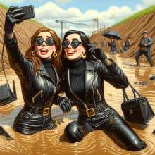 Rainman_666: cartoon, painted illustrations give even more volume?