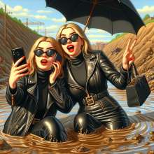 Rainman_666: cartoon, painted illustrations give even more volume?