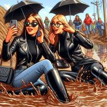 Rainman_666: cartoon, painted illustrations give even more volume?
