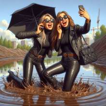 Rainman_666: cartoon, painted illustrations give even more volume?