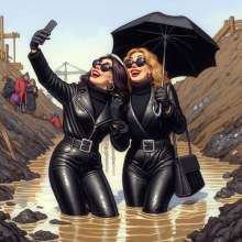Rainman_666: cartoon, painted illustrations give even more volume?