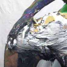 Jayce: Jayce Gunged in Metallic Bikini-to Nude-pied-challenges You!