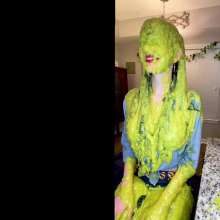 Slimed Models: Larae Reacts to Her First Slime (Then Gets Slimed Again)