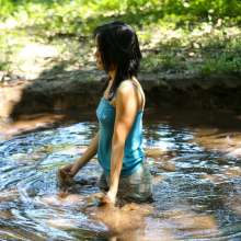 dlodoski: Monique Exploring a Watery Peat Bog, Ultimate Edit--Photos