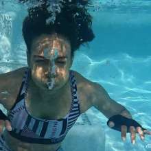 WetlookFashion: Natalie Wet Workout