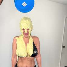 Slimed Models: Playboy Model Crystal Slimed for the First Time
