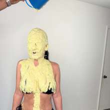 Slimed Models: Playboy Model Crystal Slimed for the First Time