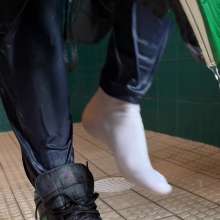 vstyle83: Pool in Nike Trackies and Nike Jordans