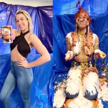 Slimed Models: Scarlett Gets Made into a Chili Cheese Dog