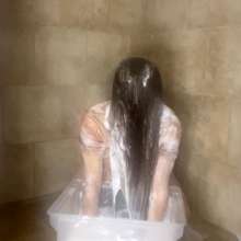 Jayce: Steamy in Satin, Slouch Socks, Whole Bottle of Shampoo!