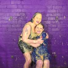 DungeonMasterOne: Swimsuit Filling Fun with Kjirsten Jensen and Miss Abigail!