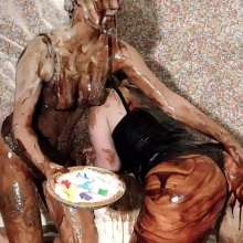 RevSlymsford: Vintage!  Raven + Jade's Chocolate, Dildo + Pies Fun