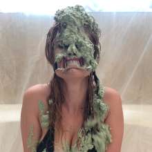 Slimed Models: Vivi Open-mouthed Gagged and Slimed