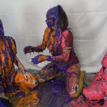 Jayce: "Batter Up!" Feat. Brooklyn, Lia and Me in Cake Batter Gunge