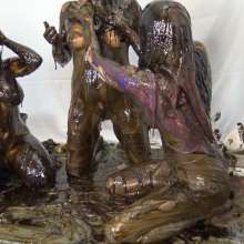Jayce: "Batter Up!" Feat. Brooklyn, Lia and Me in Cake Batter Gunge