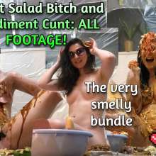 VioletVixen: Bundle: Violet Salad Bitch and Condiment Cunt All Footage!