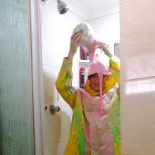 Thefetishgirl: Cake Glaze Rainwear Fun