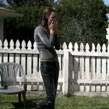 wamtec: Cameron Plays with the Sprinklers