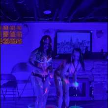 Chloe of PieroProductions: Chloe G In... UV Gunge Dance Party Ft. Bratty