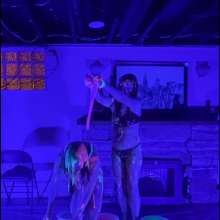 Chloe of PieroProductions: Chloe G In... UV Gunge Dance Party Ft. Bratty