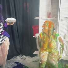 Alana SexyMessyBabes: Clown Bathroom