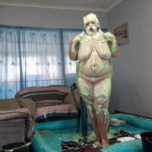 Darkabyss445: Custard Goo Pies and Slime Naked Sensations
