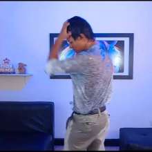 WETColours: Derek Gets Wet with His Shirt and Pants Dancing