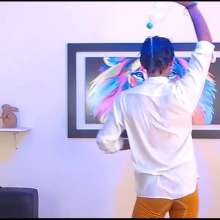 WETColours: Derek Wet in White Shirt and Boxers