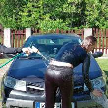 Get Your Snaps: Funny Carwash by Luna and Vickey--re-uploaded content